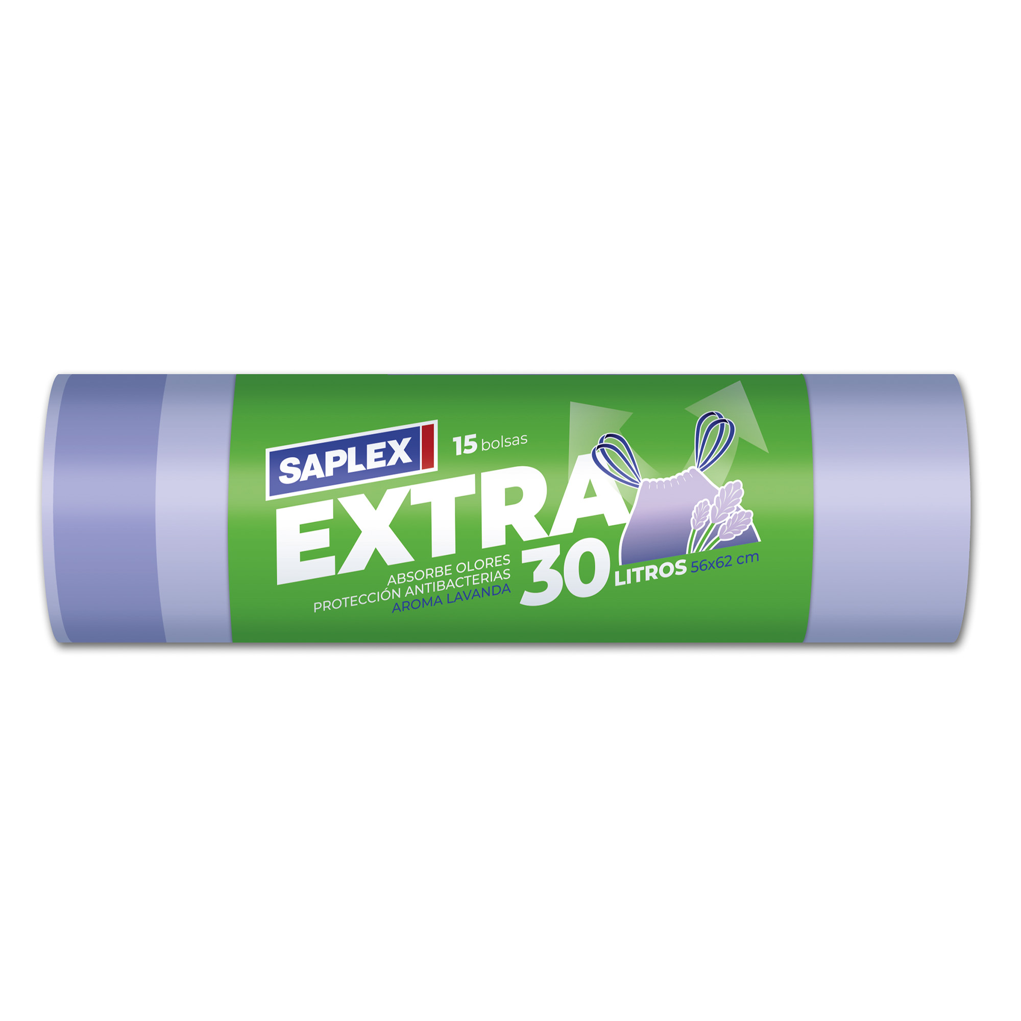 Bolsa SAPLEX Extra Lavanda 30 Lt